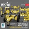 RESKIT RSK48-0023 US NAVY MHU-191/M (AERO 21A) Munitions Transporter (with adapters for missiles) (Carrier Fleet) (3D Printed model kit) 1/48